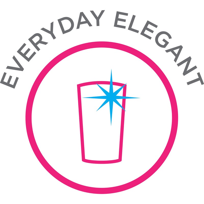 Libbey Impressions Tumbler Glasses, Set of 4 (Blue Ribbon) - Image 5