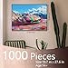 Aihonmin Racing Car Jigsaw Puzzle 1000 Pieces for Adult Racing Enthusiast Art Jigsaw Puzzle DIY Colorful Graffiti Car Craft Puzzles Colorful Handwork Puzzle Painting Jigsaw Puzzle for Home Decor Gifts - Image 4