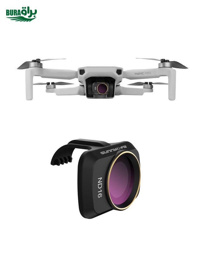 BURAQ Sunnylife MM-FI9251 For DJI Mavic Mini / Mini 2 Drone ND16 Lens Filter - Image 1