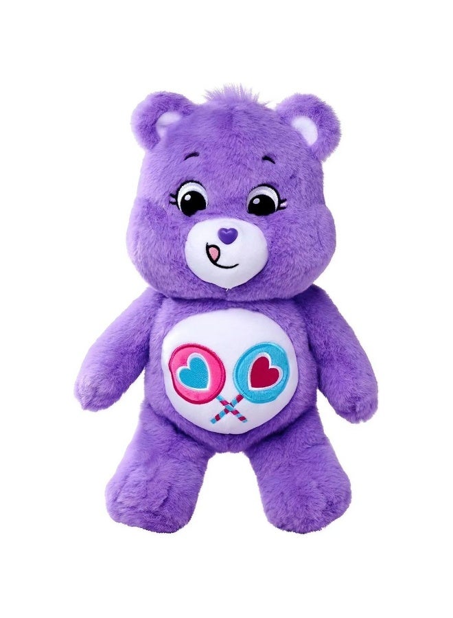Care Bears Share Bear Plush Toy (23 cm, Purple) - Image 1