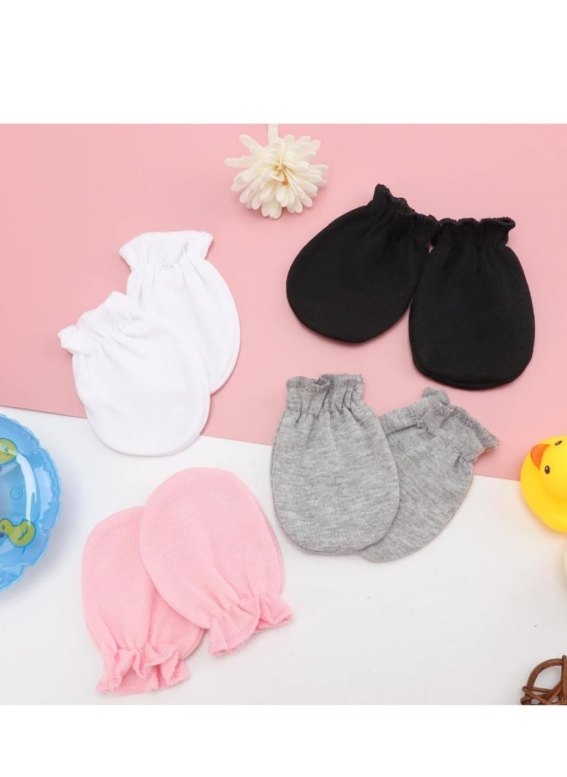 Generic - Baby gloves made of natural and safe materials with a special design to keep hands comfortable (0-6 months) - Image 1