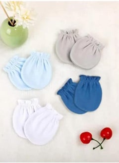 Baby gloves made of natural and safe materials with a special design to keep hands comfortable (0-6 months)