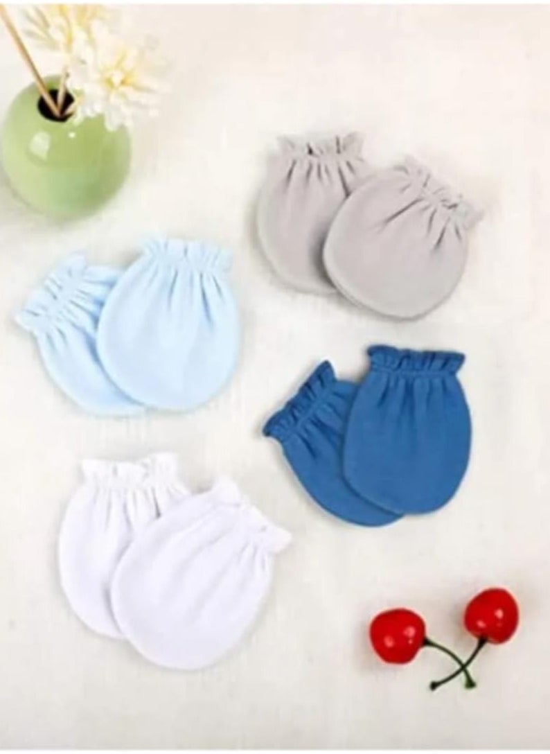 Generic - Baby gloves made of natural and safe materials with a special design to keep hands comfortable (0-6 months) - Image 1