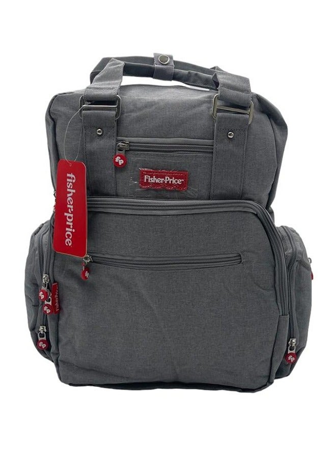 Fisher-Price Divided Diaper Bag for Baby – Multi-Compartment Waterproof Organizer Bag - Image 1