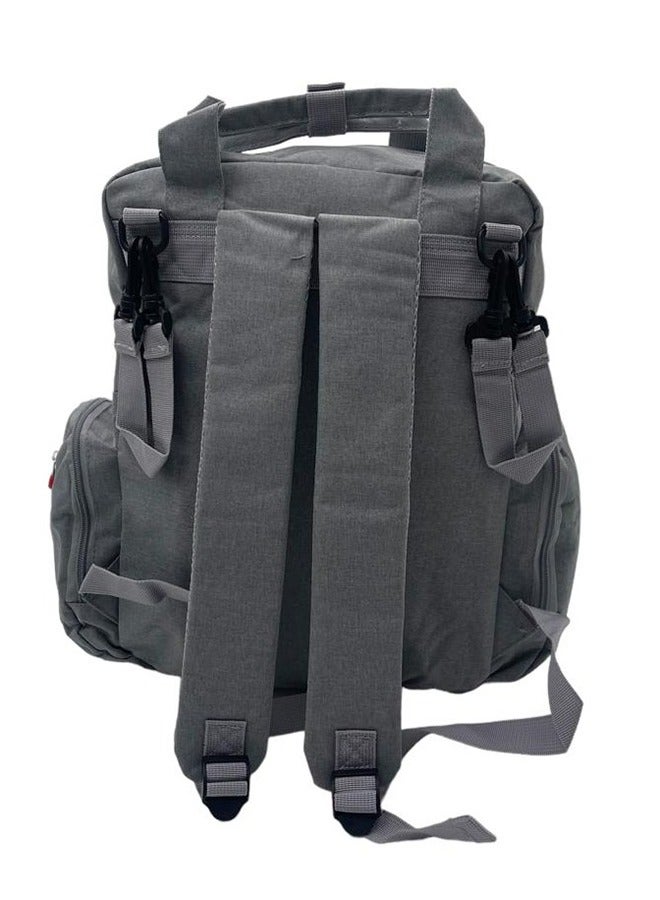 Fisher-Price Divided Diaper Bag for Baby – Multi-Compartment Waterproof Organizer Bag - Image 2