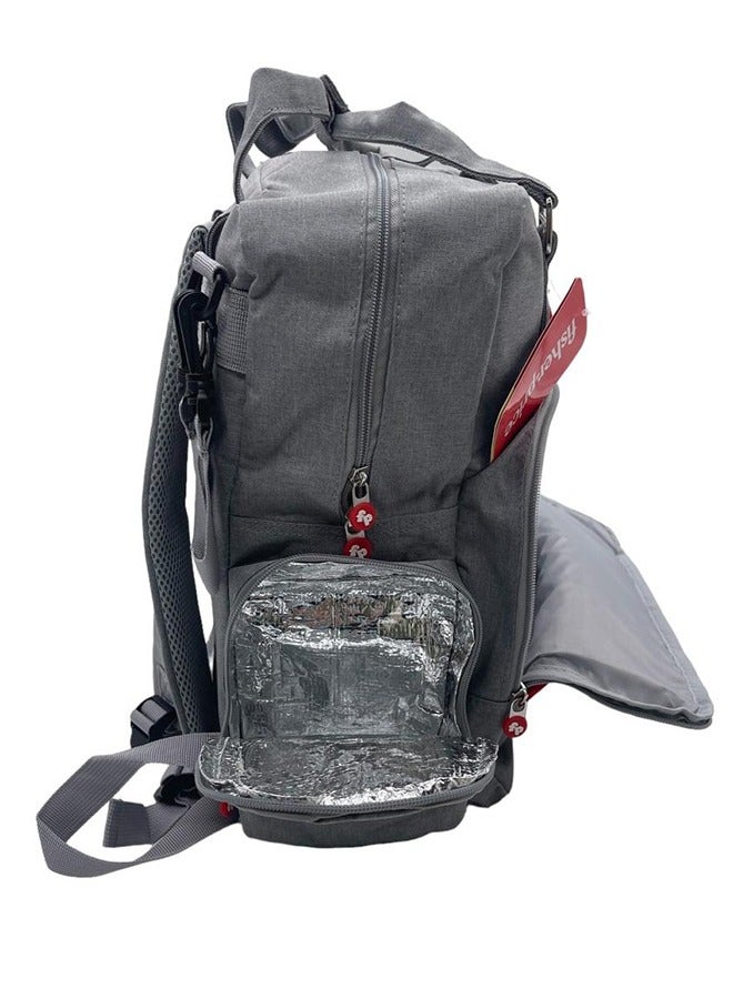 Fisher-Price Divided Diaper Bag for Baby – Multi-Compartment Waterproof Organizer Bag - Image 3