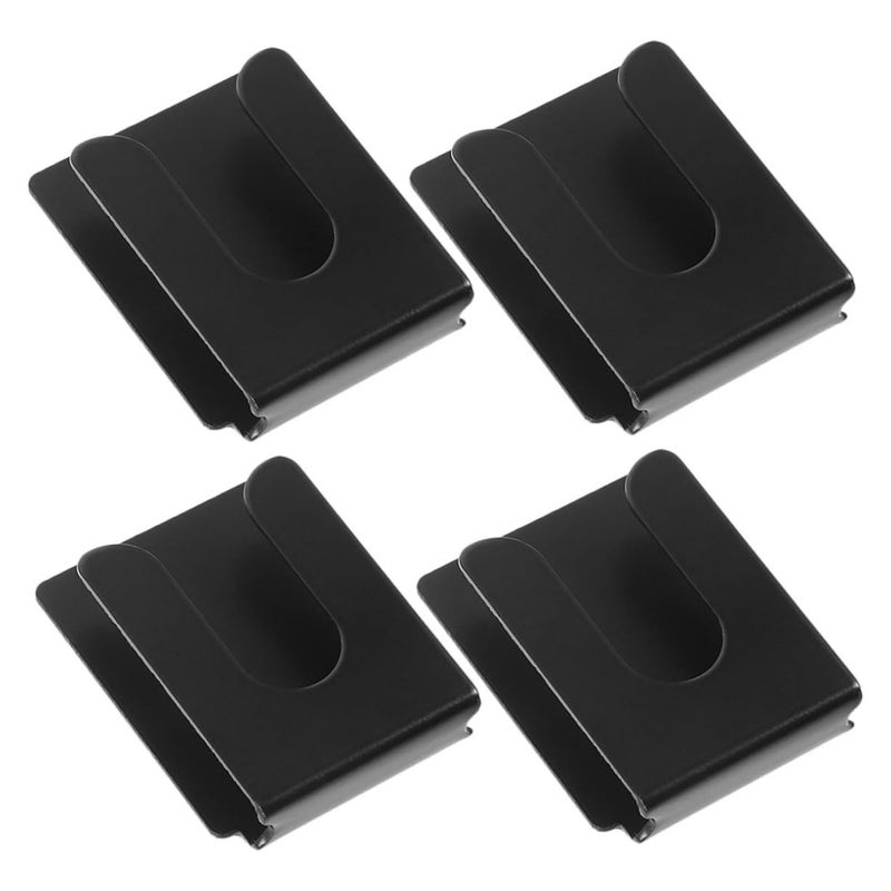 4 Pack Metal Microphone Holder Clips For Car Radio Home Office Stable Fixation - Image 2