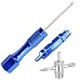 PUIBERS 3Piece Tire Valve Tool Kit for Presta and Schrader - Image 2