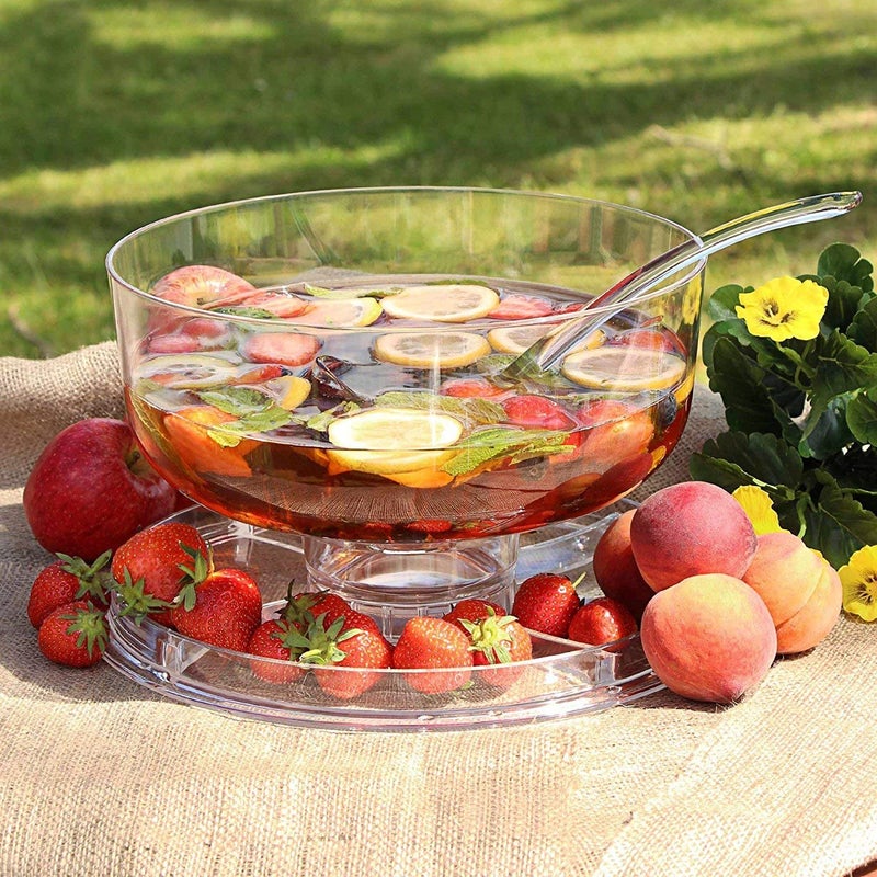 Sakar Sales Acrylic Cake Stand Multifunctional Cake and Serving Stand 30.4 cm (6 Uses) - Image 5