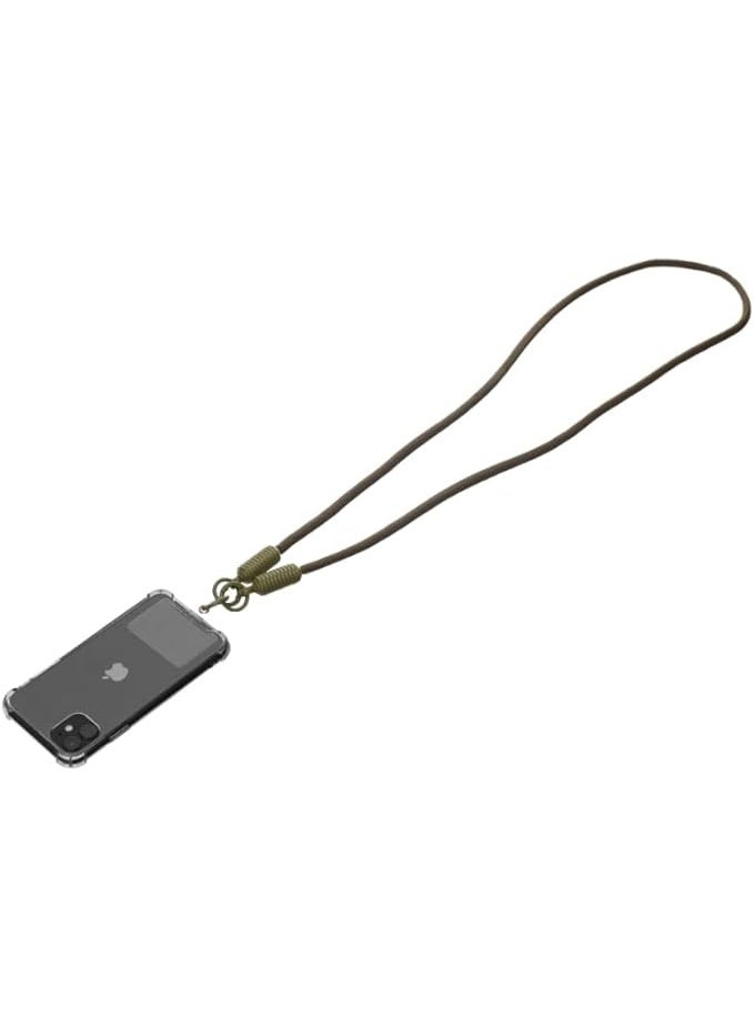 G-Power Soft Nylon Adjustable Detachable Crossbody Cell Phone Lanyard With Secure Metal Clasp Ideal For Hands-Free Outdoor Adventures 60 CM - Olive - Image 3