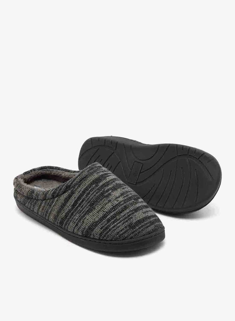 BRAVE SOUL MENS FAUX SUEDE SLIPPER - Image 3