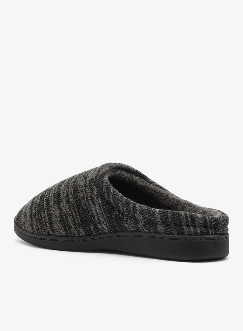 BRAVE SOUL MENS FAUX SUEDE SLIPPER - Image 2