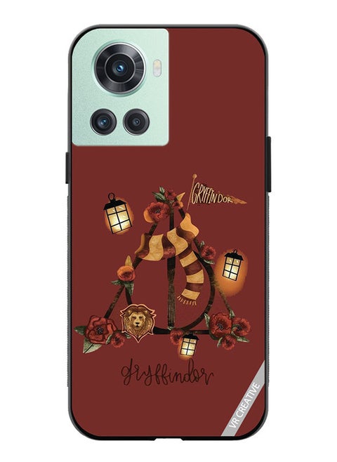 Protective Case Cover For OnePlus 10R Gryffindor Design Multicolour