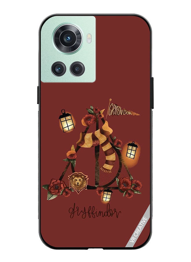 Protective Case Cover For OnePlus 10R Gryffindor Design Multicolour