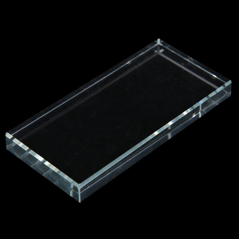 Cosmetic Plate for Nail Art Paint Gel Polish, 3.74" X 1.77" Eyelash Adhesive Glue Pallet - Image 3