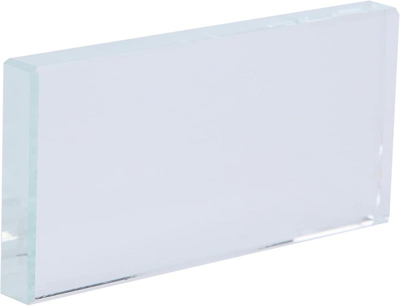 Cosmetic Plate for Nail Art Paint Gel Polish, 3.74" X 1.77" Eyelash Adhesive Glue Pallet - Image 2