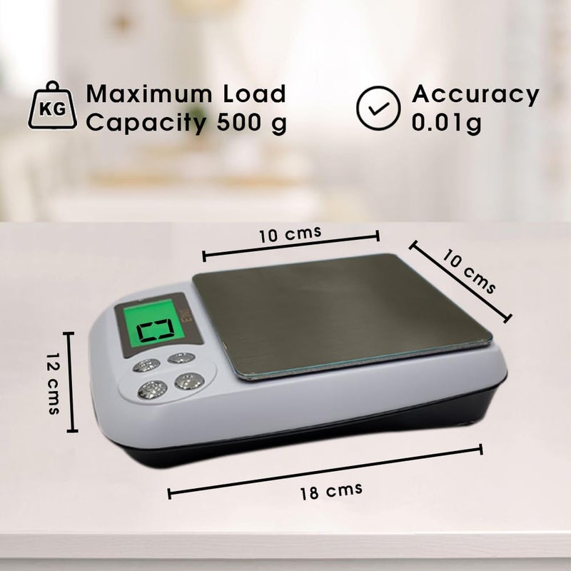 ATOM DM3 Compact and Portable Digital Weighing Scale - Image 2