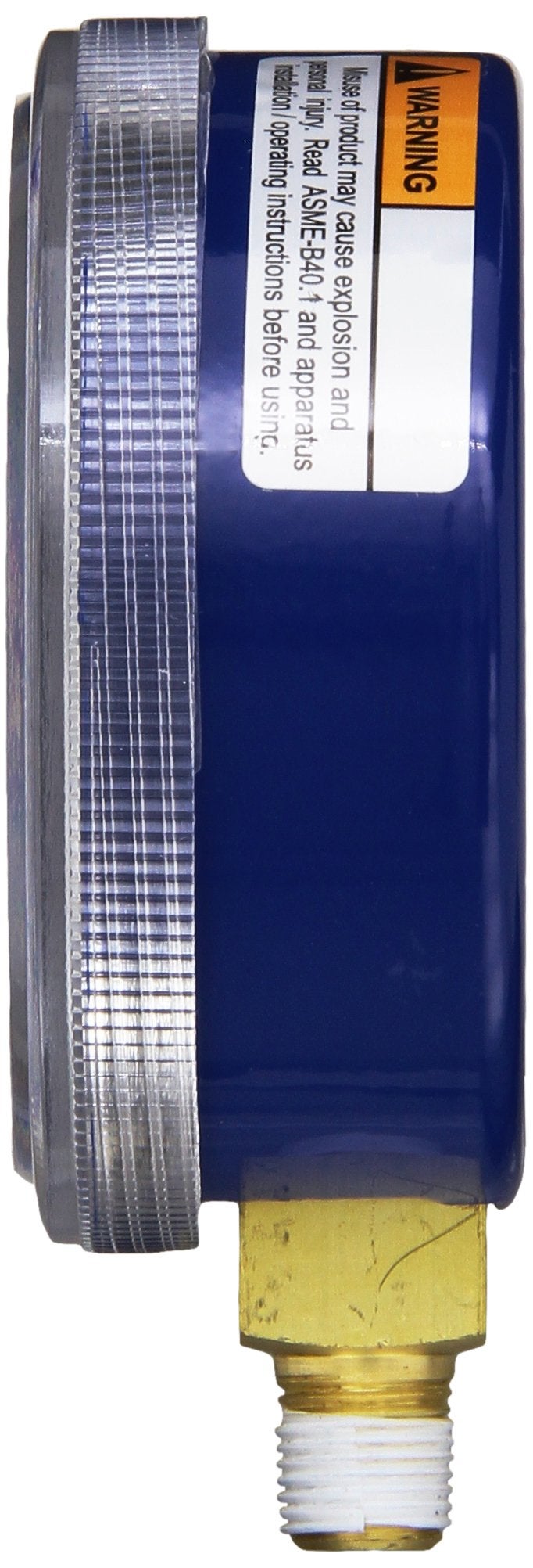 Yellow Jacket 49052 2-1/2" Gauge (Degrees F), Blue Compound, 30", 0-120 psi, R-134A/404A/507 - Image 2