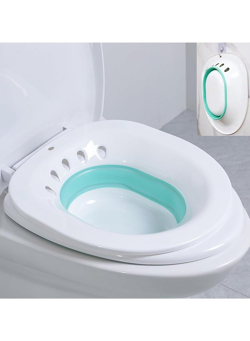 HOMESTAR Sitz Baths for Toilet Seat, Pregnant Women Steam Seat Hemorrhoids and Inflammation Treatment, Soaking Basin Suitable Most Toilets - Image 1