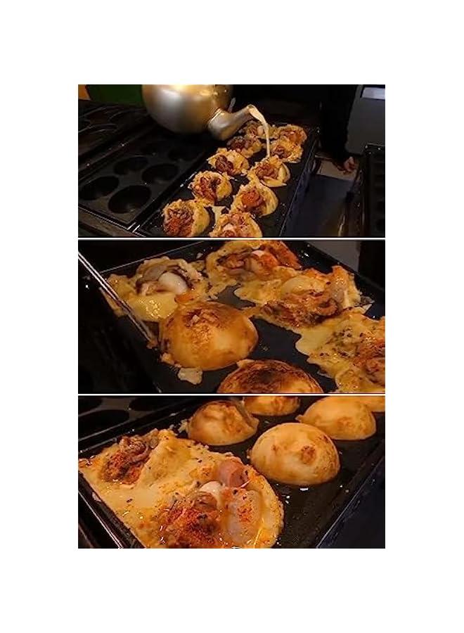 اليابان كبيرة قطرها مقلاة ، مقلاة الكعكة ، جعل ماسا ( فطيرة ) ، البيض المقلي ، poffertje عموم ، أبام عموم ، عموم بانه خوت ، ماسا عموم ، ورقة كأس كعكة عموم ، آلة صنع تاكاساكي ، نونستيك ، 0.95kg ( 7 ثقوب ) - Image 5