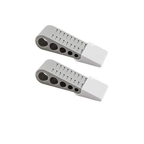 Techzere Tabletop Smart & Portable Rubber Laptop Riser Stand Mount Elevator, Pack of 2 - Image 1