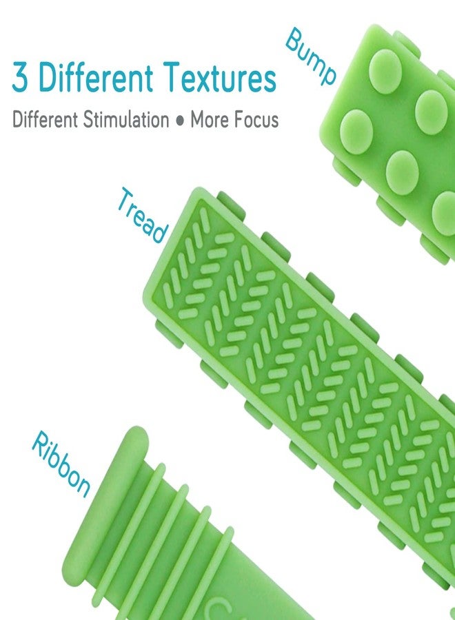 CANAY Xtra Tough Sensory Chew Toys for Autistic Children (3-12 Years Old), Teething, Oral Motor Stimulation, ADHD, SPD - Made for Moderate & Aggressive Chewers (2Pack) - Image 3