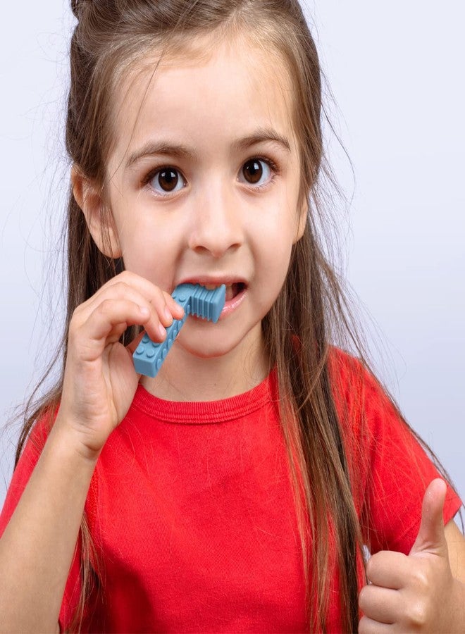 CANAY Xtra Tough Sensory Chew Toys for Autistic Children (3-12 Years Old), Teething, Oral Motor Stimulation, ADHD, SPD - Made for Moderate & Aggressive Chewers (2Pack) - Image 4