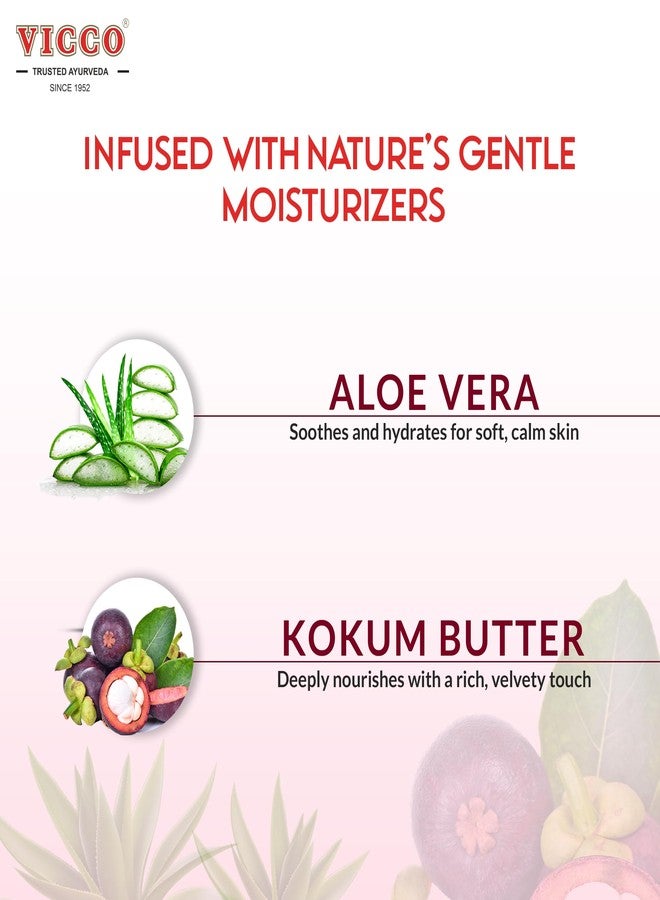 Vicco Aloe Vera and Mangosteen (kokum butter) Lotion for Body, Hands & Face, Soft-Absorbing Texture, 6.76 Fl Oz (Pack of 1) - Image 2