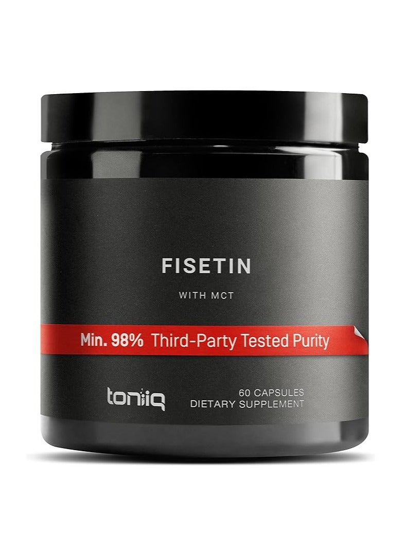 تونيق فيسيتين 500 ملجم - 98%+ 60 كبسولة منقاة للغاية ومتوفرة حيويًا