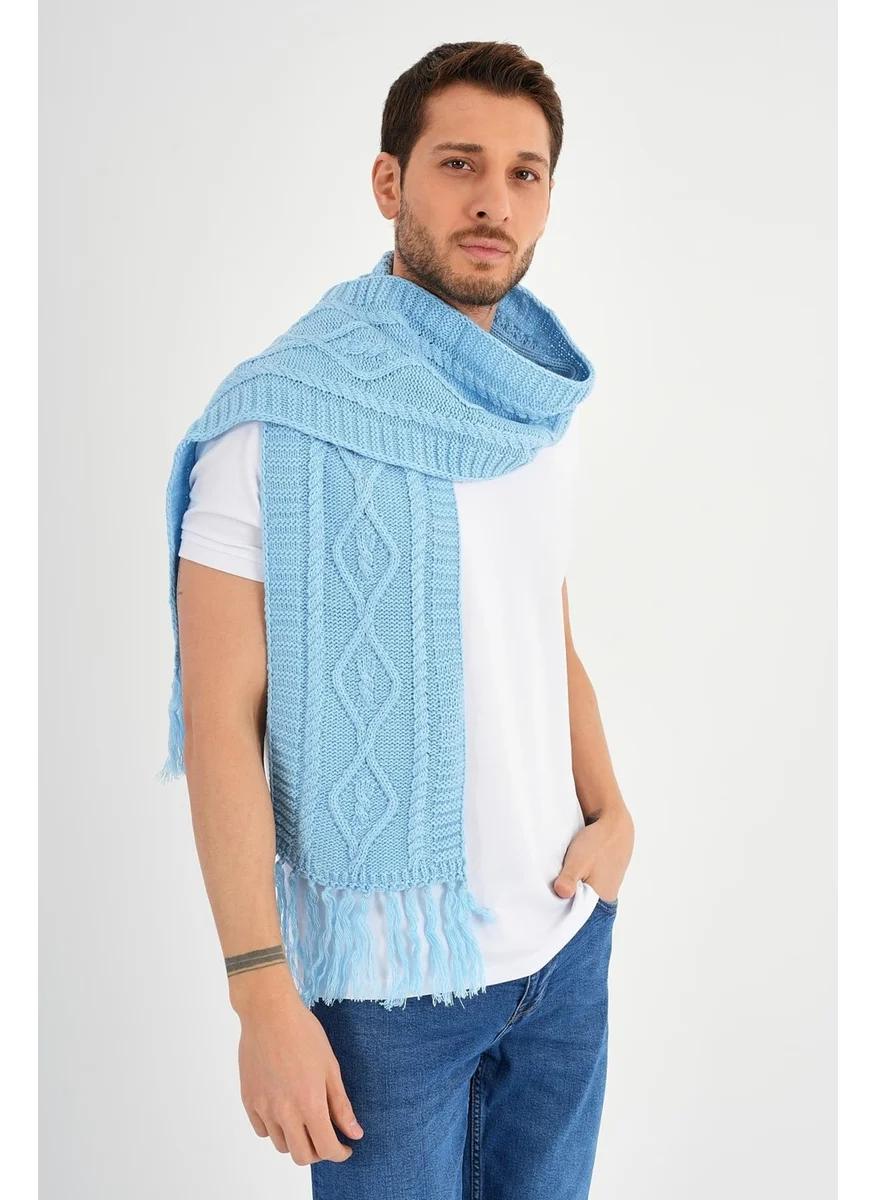 Alexander Gardi Alexandergardı Knitted Detail Scarf (E22-18842)