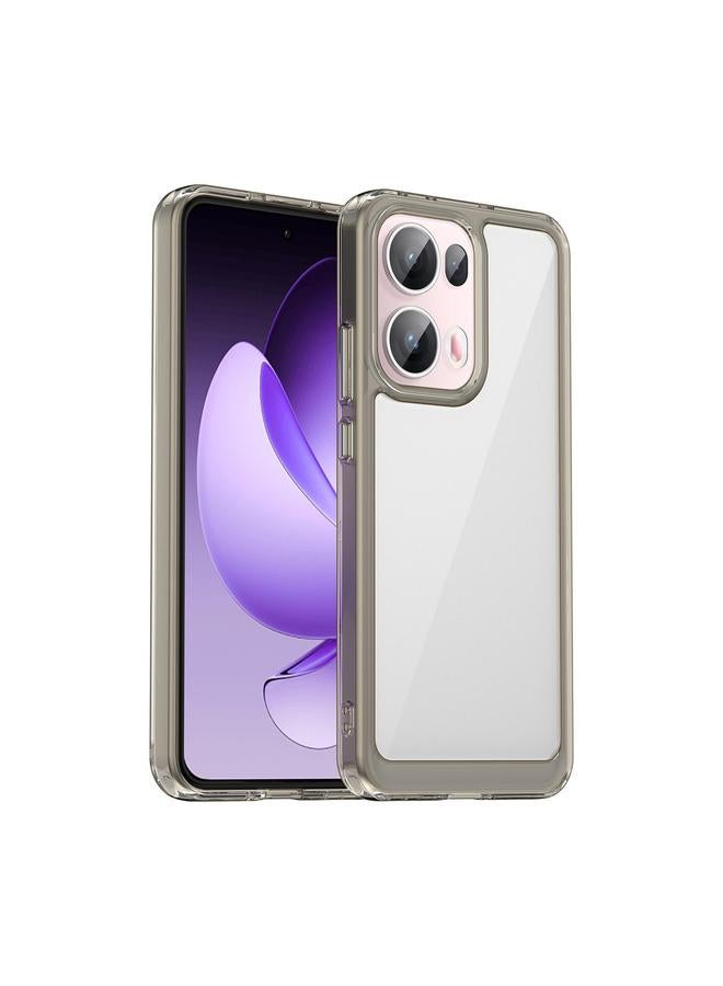 S-TOP Case For OPPO Reno13 Pro Global Colorful Series Acrylic Hybrid TPU Phone Case - Image 1