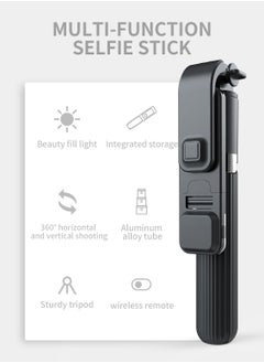 Meiyilan Selfie Stick Tripod with Wireless Remote, Cellphone Selfie Stick Tripod with LED Fill Light, for iPhone 15/14/14 pro/13/13 Pro/12/11/11 Pro/XS Max/XS/XR/X/8/7 and Android Smartphone  - Image 2