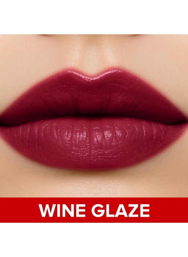 Daily Life Forever52 Satin Finish Lip Paint | Long-Lasting 16-Hour Wear | Moisturizing, Lightweight | Glossy, Smooth & Plump Lips (Wine Glaze 09, 4g) - Image 2