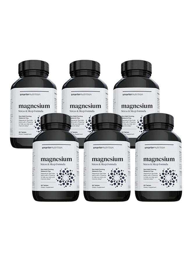 SMARTERNUTRITION Smarter Magnesium Multi-Active Magnesium 4 Forms of Magnesium, Glycinate, Citrate, Malate, and Bisglycinate with No Laxative Effect (180 Servings) - Image 1