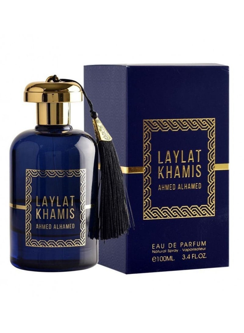 Lattafa LAYLAT KHAMIS Men Eau de Parfum 100 ml - Image 1
