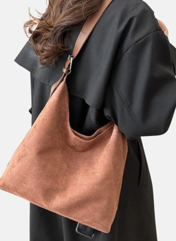 يونيكي Brown Plain Lifestyle Tote Bag