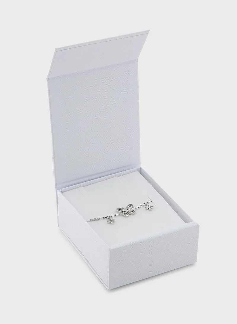 GUESS Lily Butterfly Single Bracelet