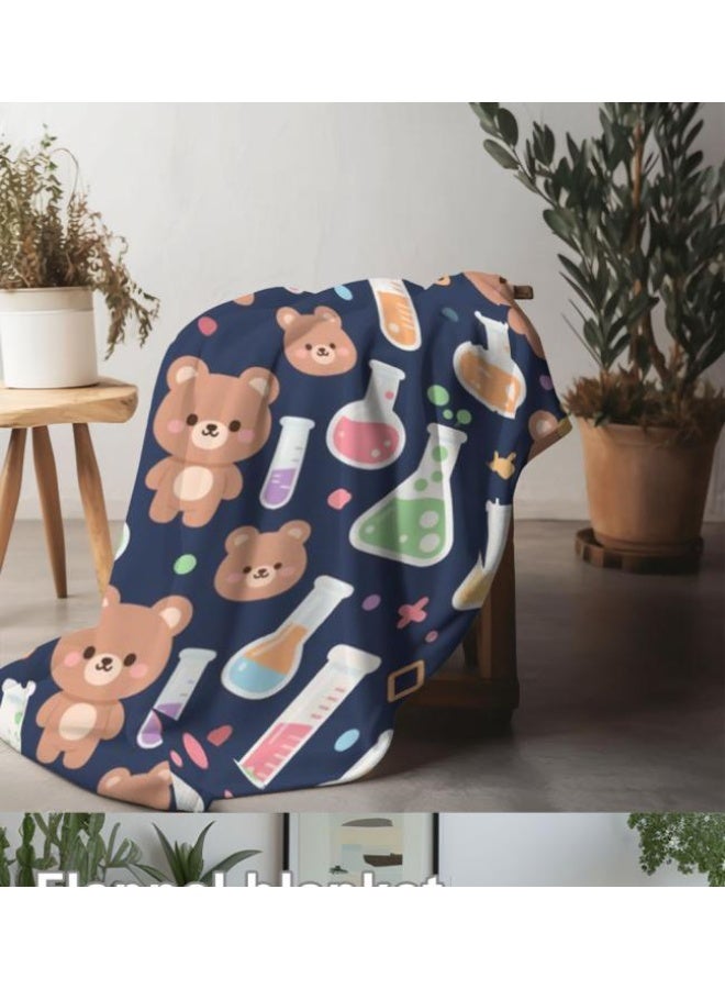 عام بطانية رقيقة من الفانيلا (حرارة ومريحة، ومناسبة للنوم واستخدام اللعبة والغبار والرمل) 150 سم * 200 سم - 244 - Image 3