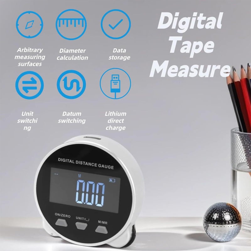 Digital Measuring Wheel LCD Display High Accuracy Distance Measurer Indoor Outdoor Dcgl58r - Image 4