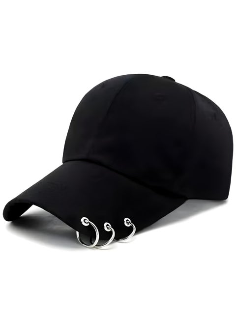 Summer hat, protective and stylish  with a distinctive rings