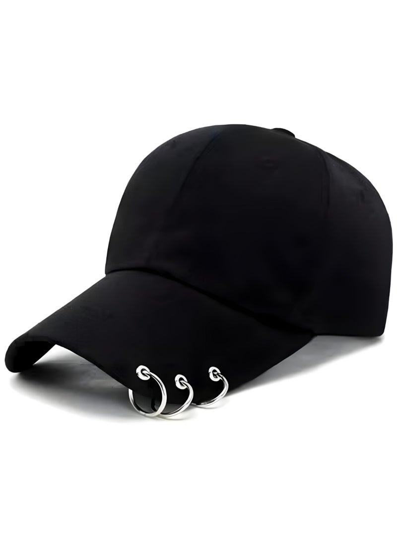 Summer hat, protective and stylish  with a distinctive rings