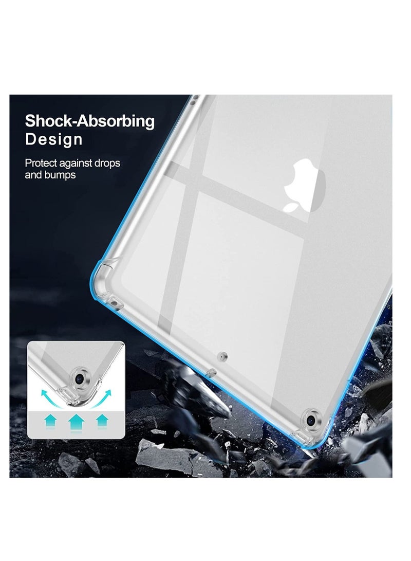 ELTRAZONE Case for iPad 9th/8th/7th Generation iPad 10.2 Case 2021&2020&2019, Transparent Clear Shockproof TPU Protective Case (Clear) - Image 5