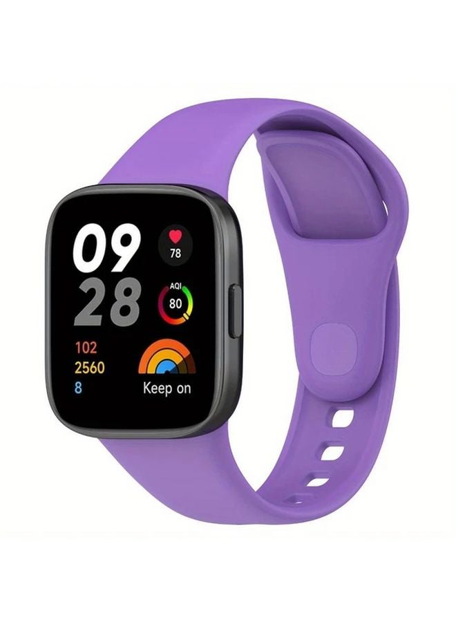 حزام أبيض لساعة Redmi Watch 3 - سوار رياضي بديل للرسغ - Image 5