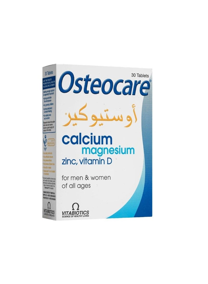 Osteocare Osteocare Calcium And Vitamin D 30 Tablets - Image 1