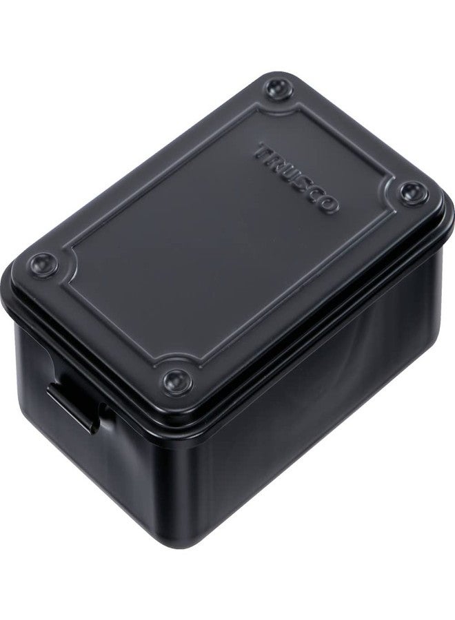 TRUSCO T-150MBK Trunk Tool Box, 6.1 x 41.3 x 2.0 inches (154 x 105 x 52 mm), Matte Black - Image 1