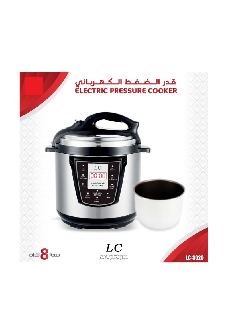LC Electric Pressure Cooker 8L 1300W