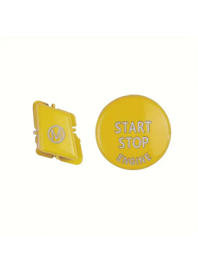 Red Car Steering Wheel Engine Start Stop Button Switch For BMW 3 Series E90 E92 E93 M3 2007 2013 Replacement Accessories - Image 4