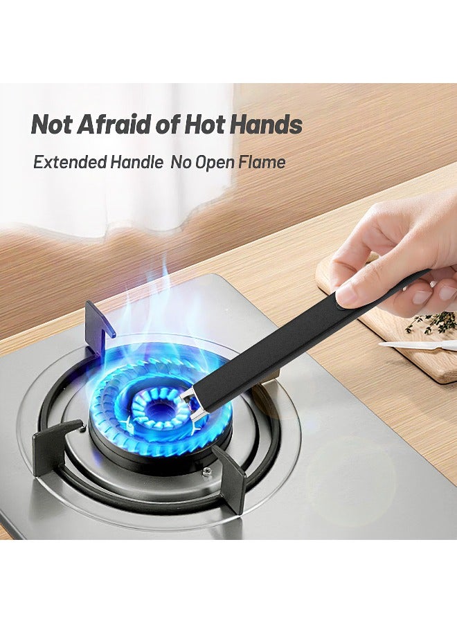 Electric Candle Lighter Plasma Arc Lighters Windproof & Flameless USB Rechargeable with Safety Switch - Image 5