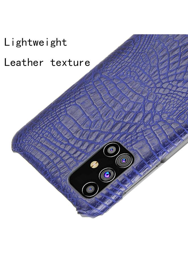 اس-توب جراب لهاتف Samsung Galaxy M31s مقاوم للصدمات مصنوع من جلد التمساح PC + PU - Image 4