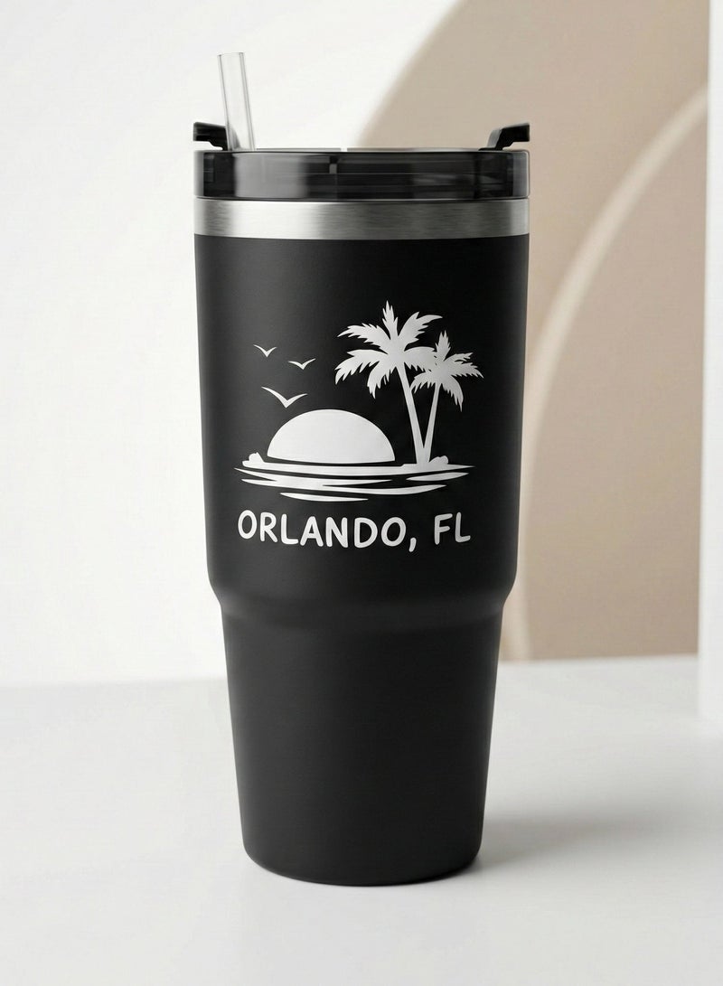 أو جي إس كوب حراري ستانلس بتصميم فاخر وعزل متقن، يحافظ على البرودة والحرارة حتى 8 ساعات الأفضل  تجربة يومية - Image 1